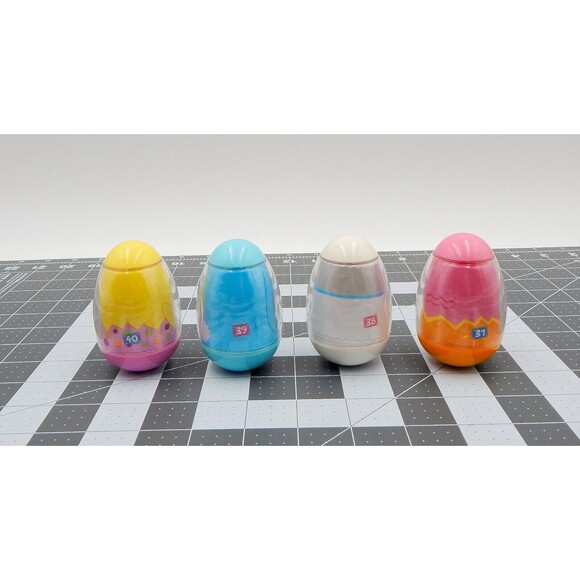 Playskool Weebles Spring Figures Blue Bunny 39 Chick 40 Pink Chick 37 Sheep 38 - Picture 4 of 9